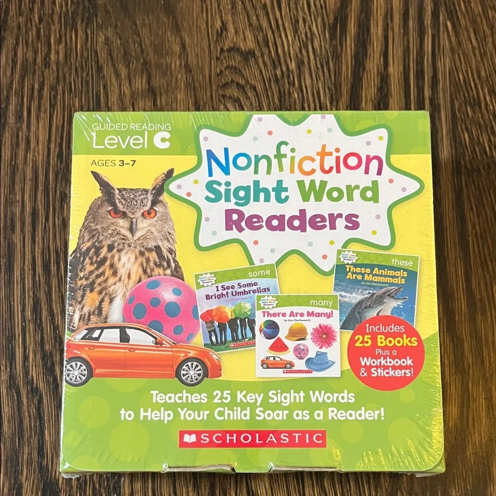 New Scholastic Nonfiction Sight Word Readers